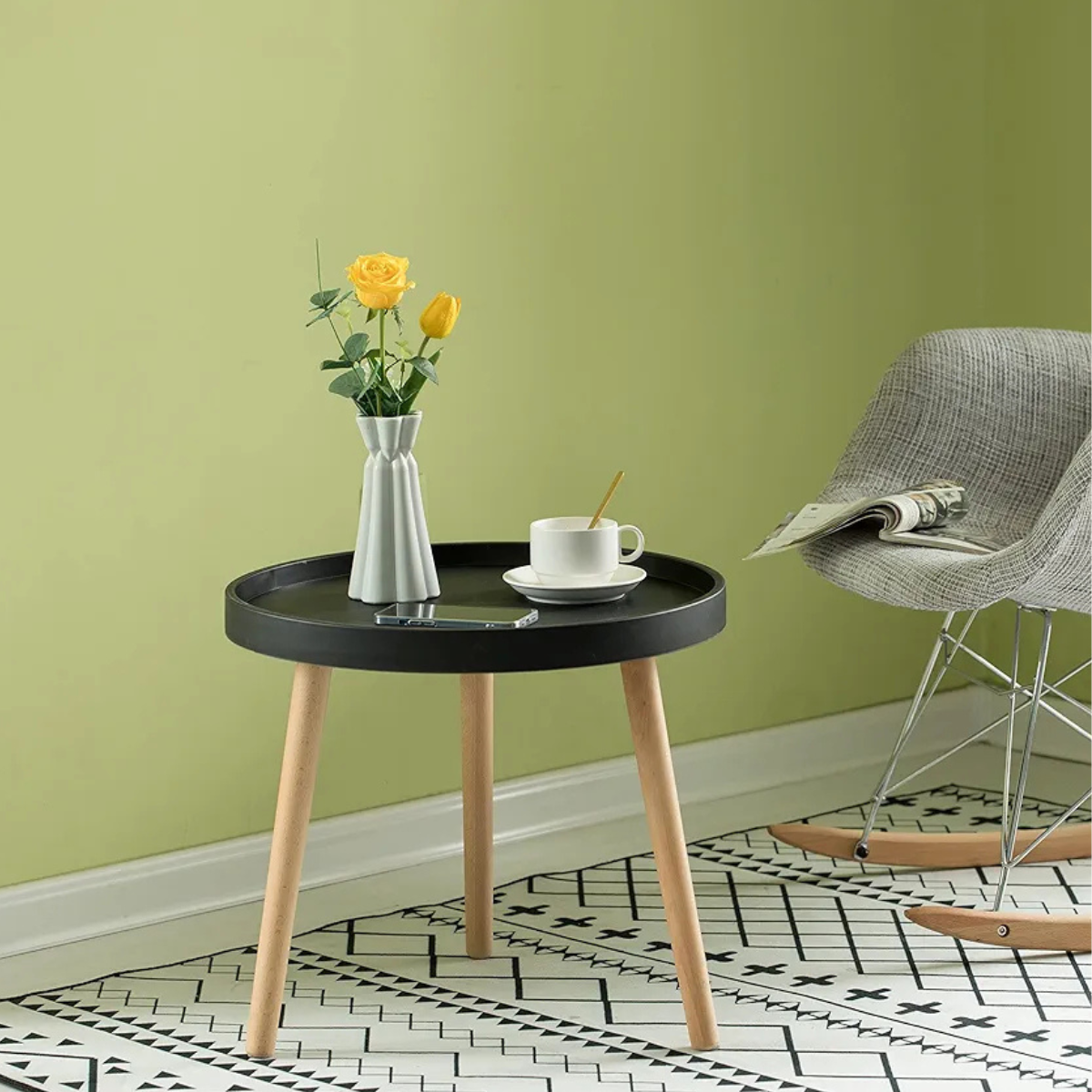 Mesa de centro estilo nordico