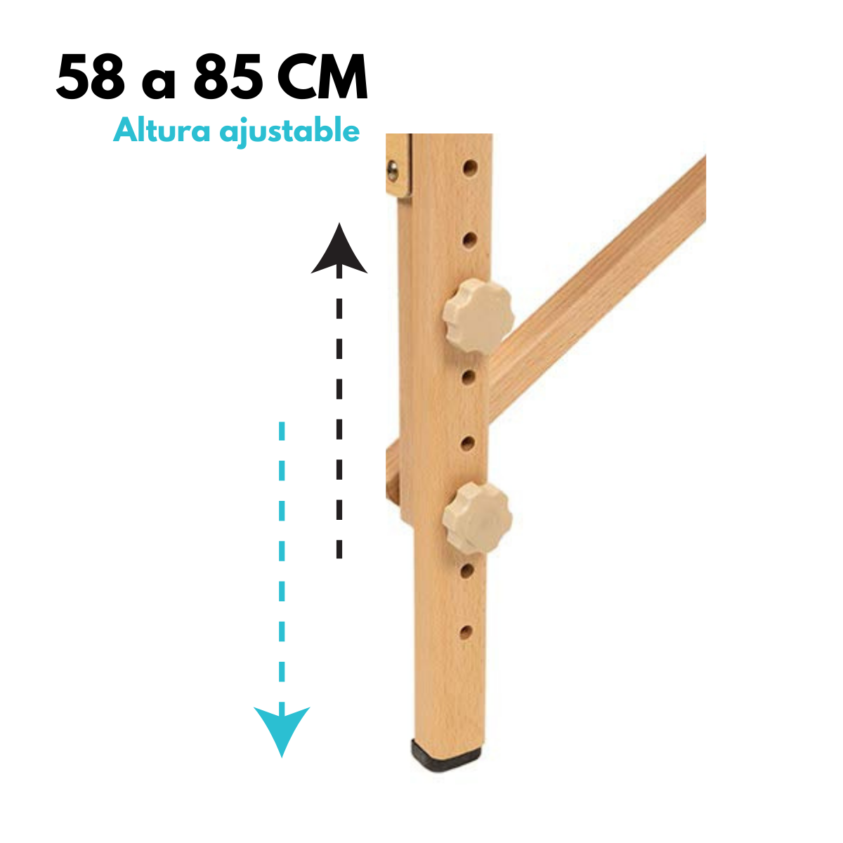 Camilla 3 cuerpos + bolso de transporte PROMO HALLOWEEN