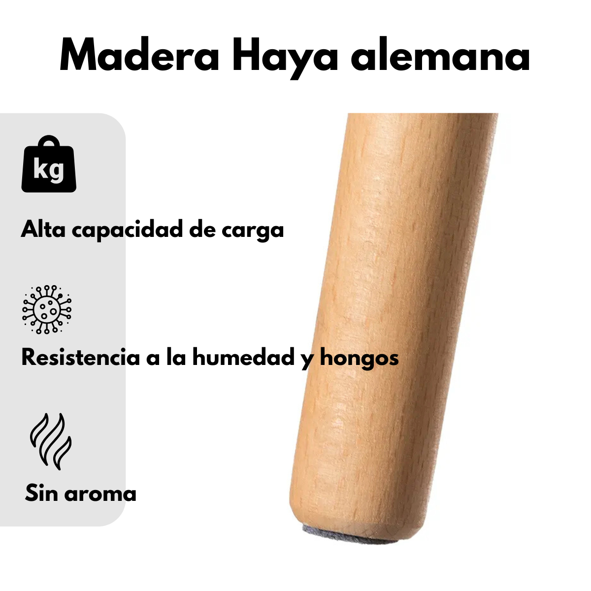 Mesa de centro estilo nordico