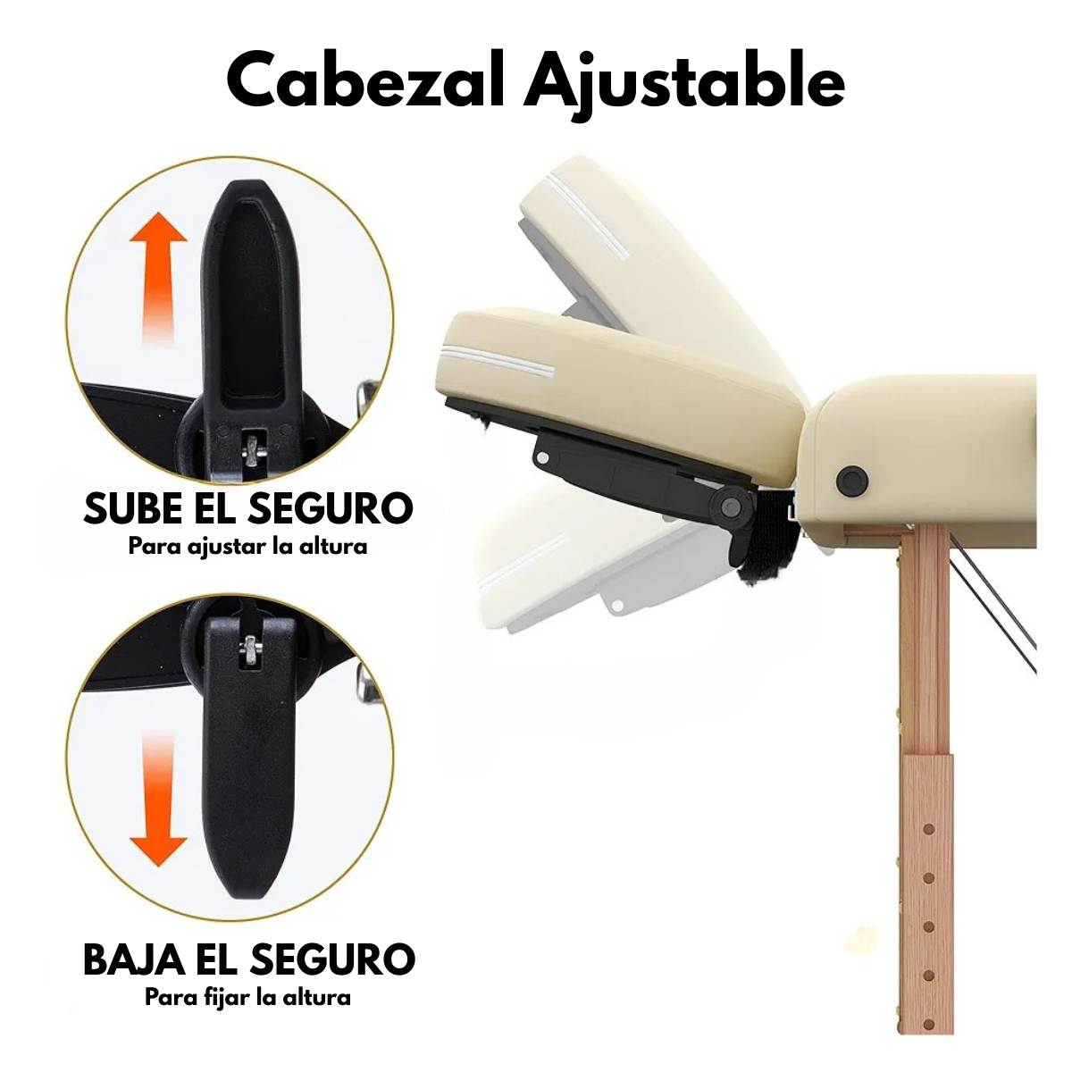 Camilla 3 cuerpos + bolso de transporte PROMO HALLOWEEN