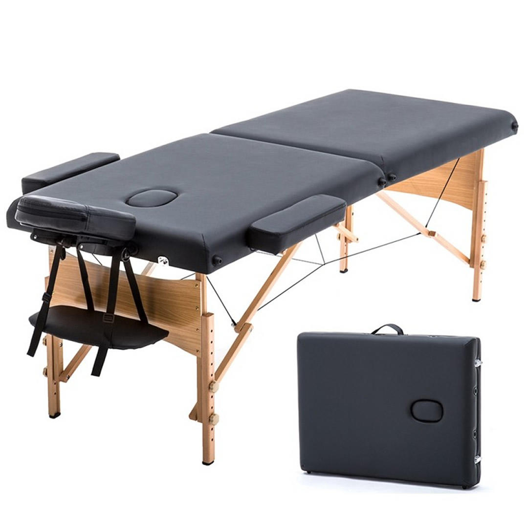 Camilla 2 cuerpos plegable profesional