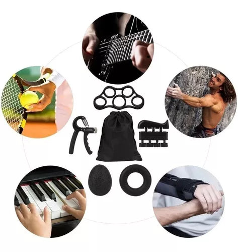 Fortalecedor De Manos Ajustable 5 Piezas