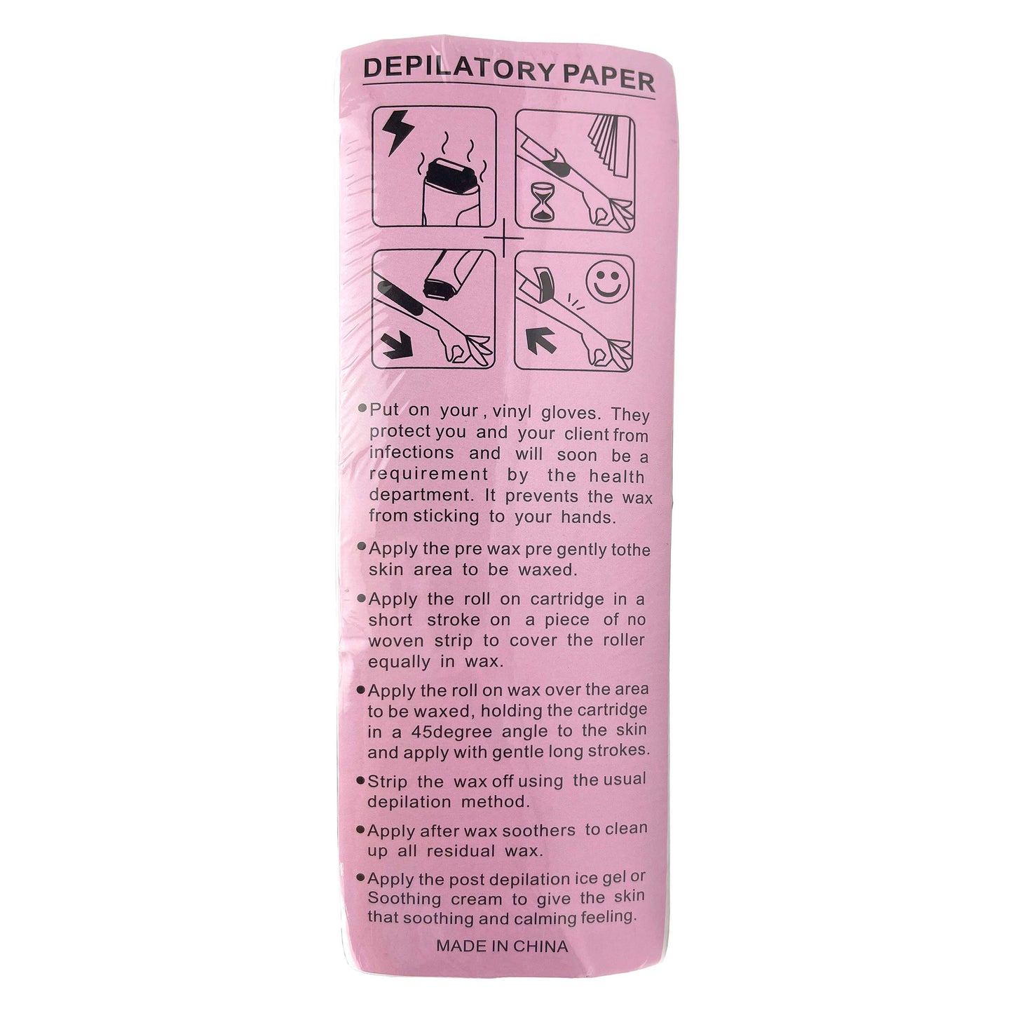 Bandas de depilación 20 uni