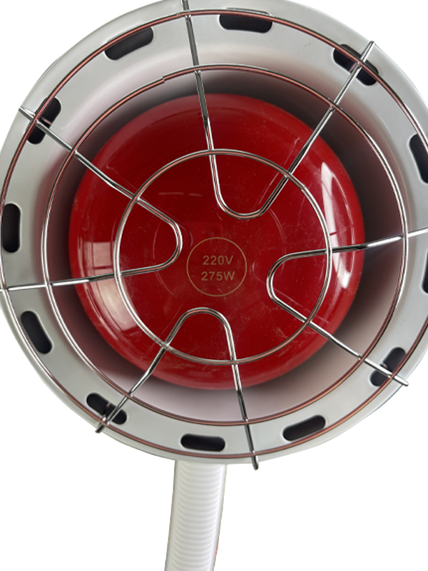 Lampara infrarroja con ruedas
