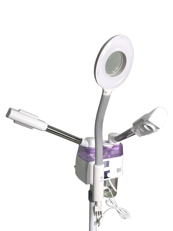 Vapor Ozono Con Lámpara Lupa 3 En 1 Frio Calor