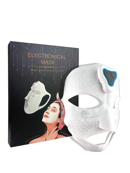 Mascara facial electroewtimuladora