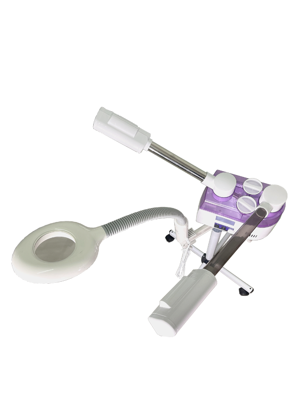 Vapor Ozono Con Lámpara Lupa 3 En 1 Frio Calor