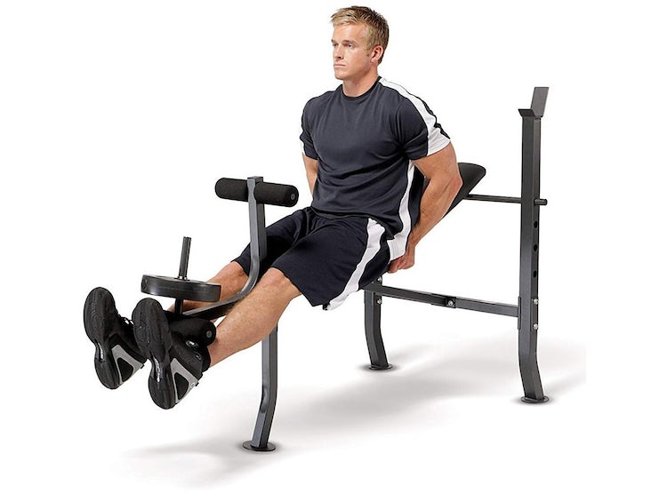 Press Banca + 40 LB en discos + una barra