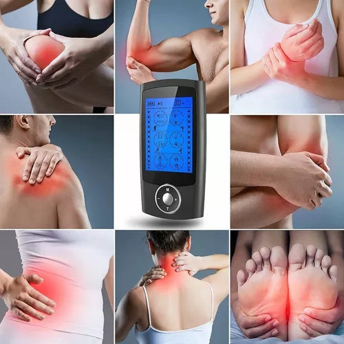 Unidad Tens Ems 24 Modos Estimulador Muscular Masajeador