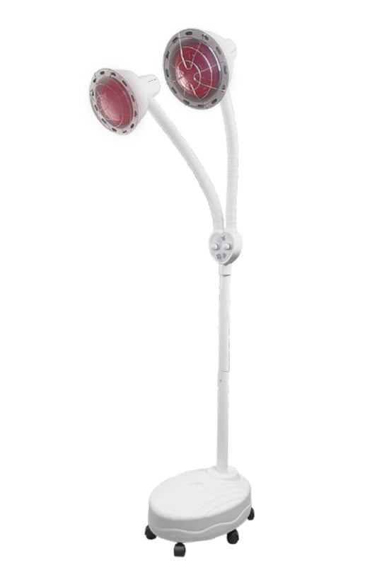 Lampara infrarroja con ruedas