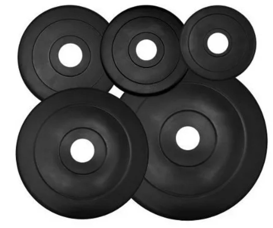 Rack multifunción + banco robusto 250 kg + barra olímpica + 40 kilos en discos