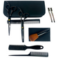 Pack Barbería Corte Cabello Tijeras Capa Peines Pinzas
